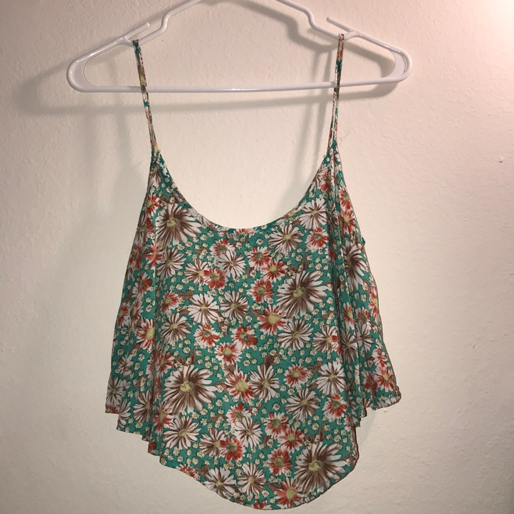 Cropped summer blouse